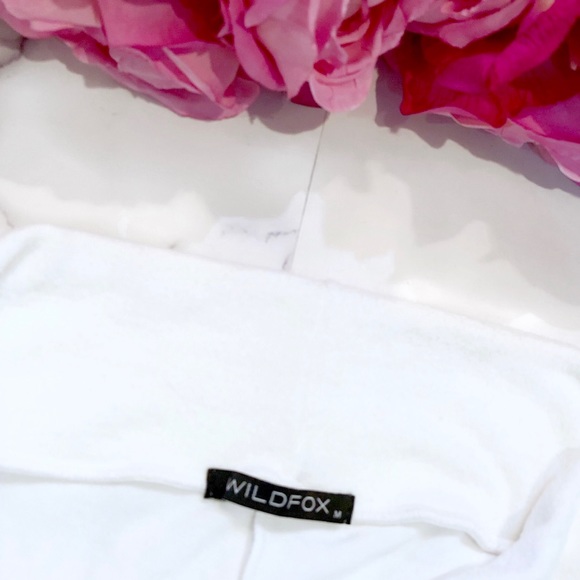 NWOT Wildfox Gift Wrapped Tennis Club Sweatpants M - Picture 8 of 13